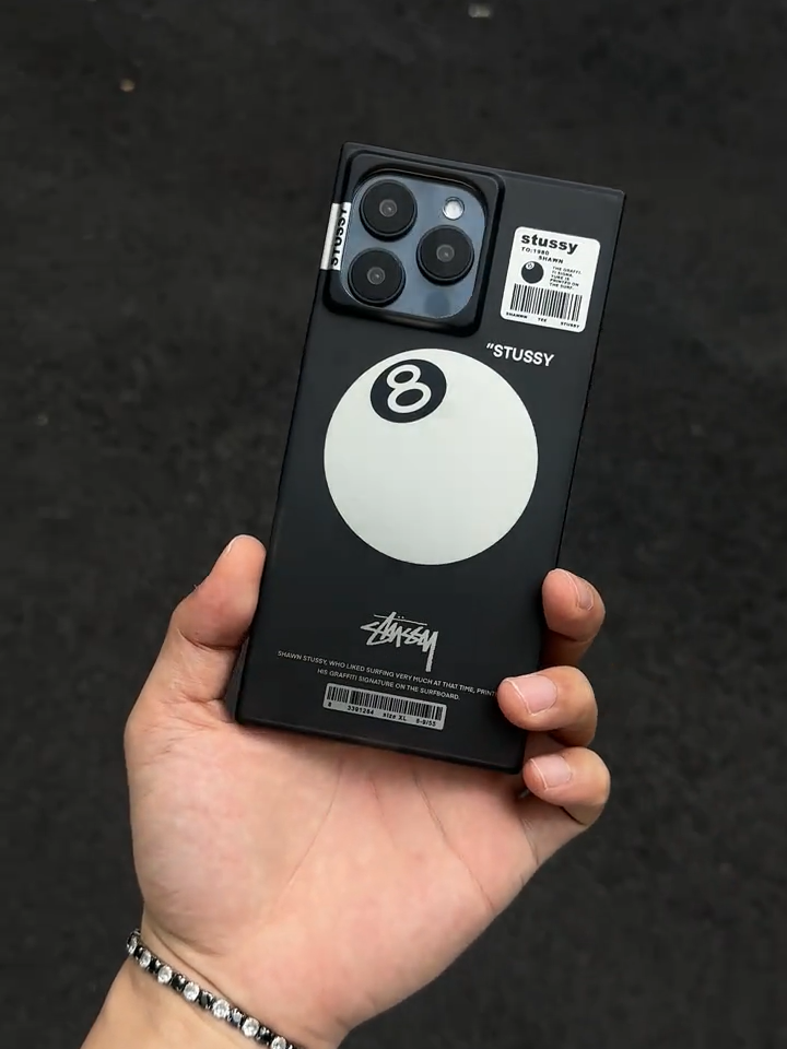 斯圖特絲印磁吸磨砂手機殼